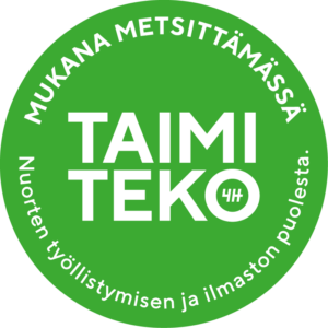 Sertifikaatti Taimiteko-hankkeeseen osallistumisesta.