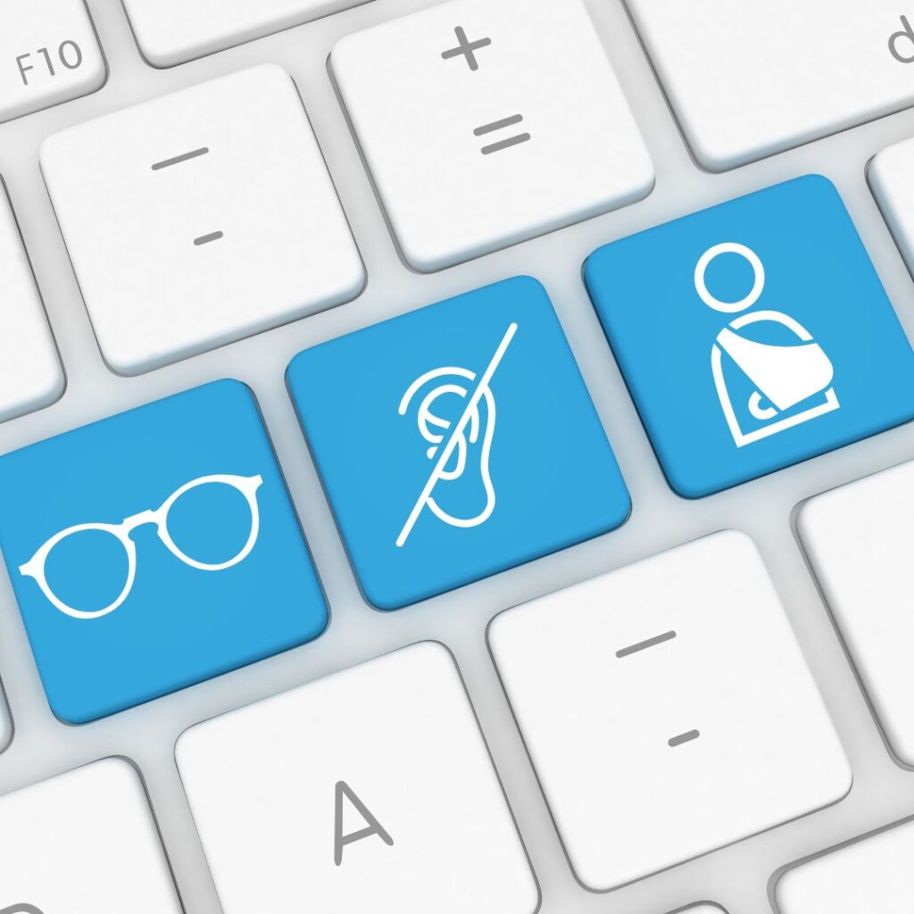 Blogin digitaalinen saavutettavuus kuvituskuva