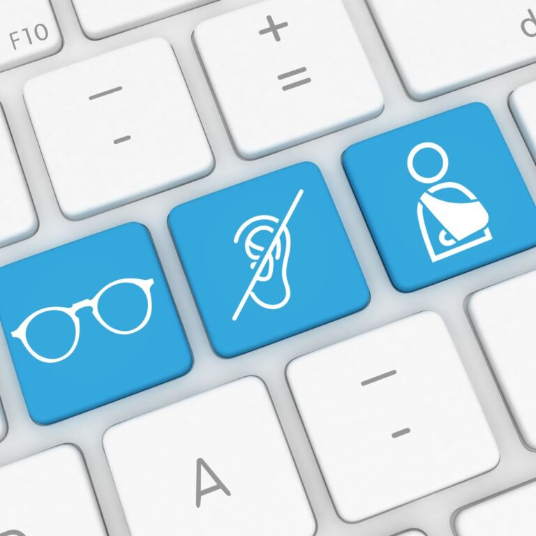 Blogin digitaalinen saavutettavuus kuvituskuva