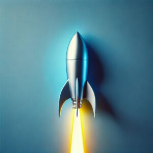 Blogin kuvituskuva raketista