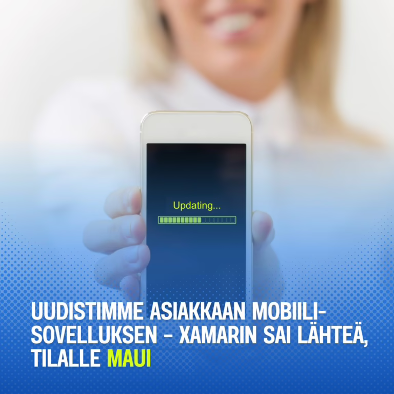 Xamarin konvertointi Mauille blogin kuvituskuva