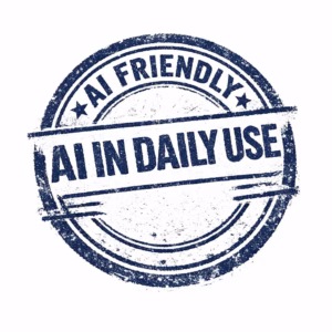 AI käytössä leima